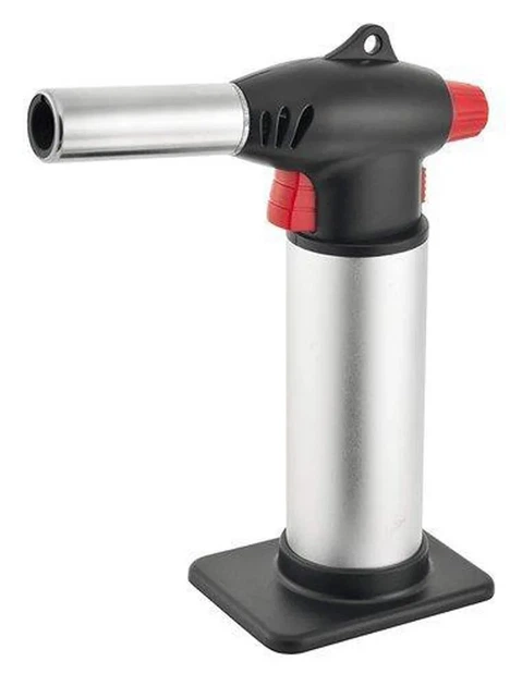 Кухонна пальник Turbo Torch газова 15,5х6,5х17,5 см Чорна - Фото 1 Кухонна пальник Turbo Torch газова 15,5х6,5х17,5 см Чорна - зображення 1