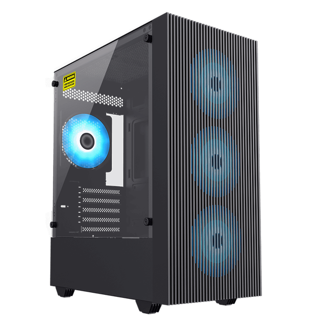 Корпус Mini-Tower без БЖ GameMax Edge (загартоване скло) - Фото 1 Корпус Mini-Tower без БЖ GameMax Edge (загартоване скло) - изображение 1