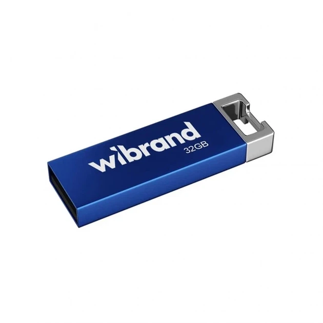 Флеш-память USB 32GB Wibrand Chameleon USB 2.0 металл синий - Фото 1 Флеш-память USB 32GB Wibrand Chameleon USB 2.0 металл синий - изображение 1