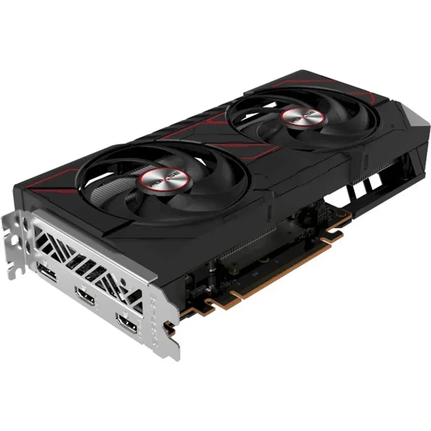 Видеокарта Sapphire Radeon RX 9060 XT PULSE GAMING OC (11350-04) - Фото 3 Видеокарта Sapphire Radeon RX 9060 XT PULSE GAMING OC (11350-04) - изображение 3