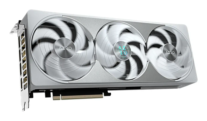 Відеокарта Gigabyte GeForce RTX 5080 AERO SFF OC (GV-N5080AERO OC-16GD) - Фото 3 Відеокарта Gigabyte GeForce RTX 5080 AERO SFF OC (GV-N5080AERO OC-16GD) - зображення 3