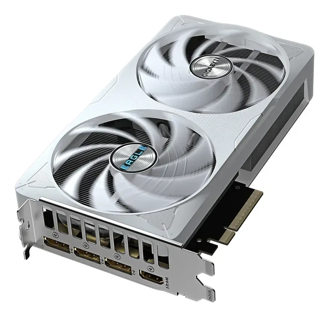 Видеокарта Gigabyte GeForce RTX 5060 Ti EAGLE OC ICE (GV-N506TEAGLEOC ICE-16GD) - Фото 4 Видеокарта Gigabyte GeForce RTX 5060 Ti EAGLE OC ICE (GV-N506TEAGLEOC ICE-16GD) - изображение 4