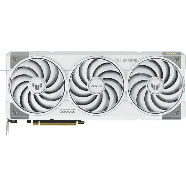 Відеокарта Asus TUF Gaming GeForce RTX 5070 Ti White OC (TUF-RTX5070TI-O16G-WHITE-GAMING) - зображення 2
