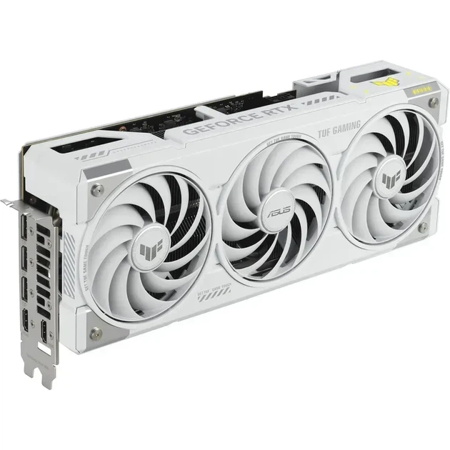 Відеокарта Asus TUF Gaming GeForce RTX 5070 Ti White OC (TUF-RTX5070TI-O16G-WHITE-GAMING) - зображення 4