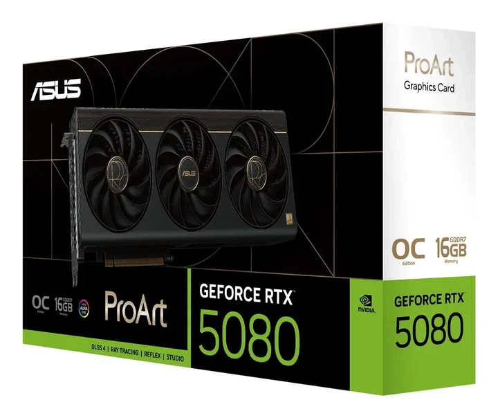 Видеокарта Asus ProArt GeForce RTX 5080 OC (PROART-RTX5080-O16G) - изображение 13