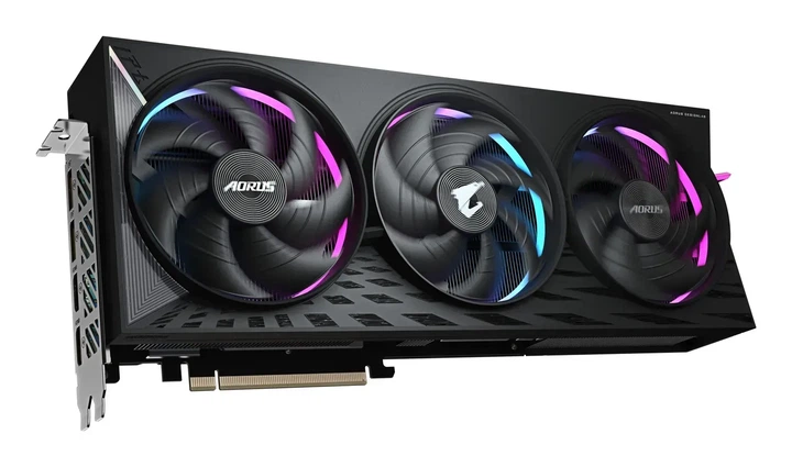Видеокарта GIGABYTE AORUS Radeon RX 9070 XT ELITE 16G (GV-R9070XTAORUS E-16GD) - Фото 3 Видеокарта GIGABYTE AORUS Radeon RX 9070 XT ELITE 16G (GV-R9070XTAORUS E-16GD) - изображение 3
