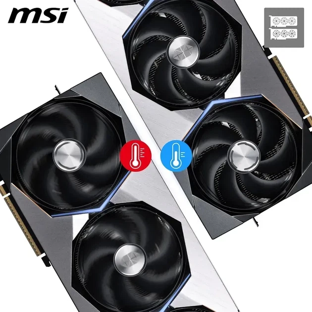 Видеокарта MSI GeForce RTX 5090 32G SUPRIM SOC (912-V530-012, G5090-32SPS) - изображение 3