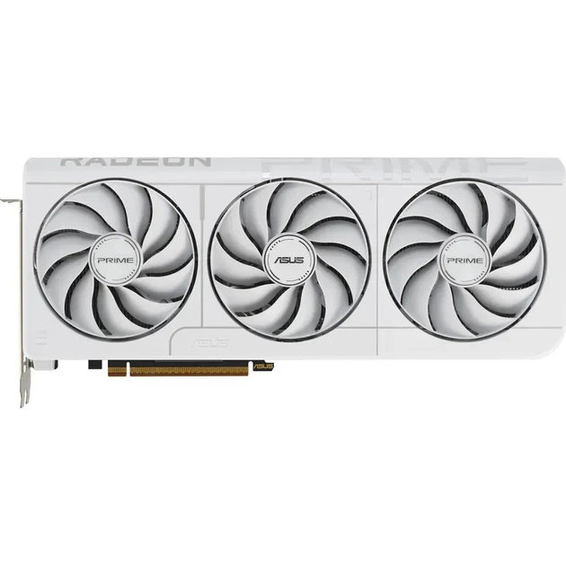Відеокарта ASUS AMD Radeon RX 9070XT PRIME OC WHITE 16GB GDDR6 (PRIME-RX9070XT-O16G-WHITE) - зображення 2