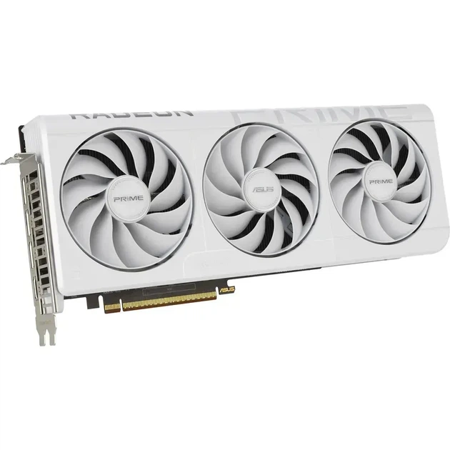 Відеокарта ASUS AMD Radeon RX 9070XT PRIME OC WHITE 16GB GDDR6 (PRIME-RX9070XT-O16G-WHITE) - зображення 7