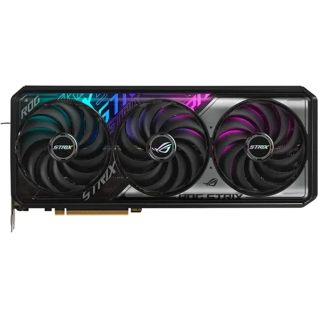 Видеокарта Asus ROG Strix GeForce RTX 5070 Ti OC (ROG-STRIX-RTX5070TI-O16G-GAMING) - Фото 2 Видеокарта Asus ROG Strix GeForce RTX 5070 Ti OC (ROG-STRIX-RTX5070TI-O16G-GAMING) - изображение 2