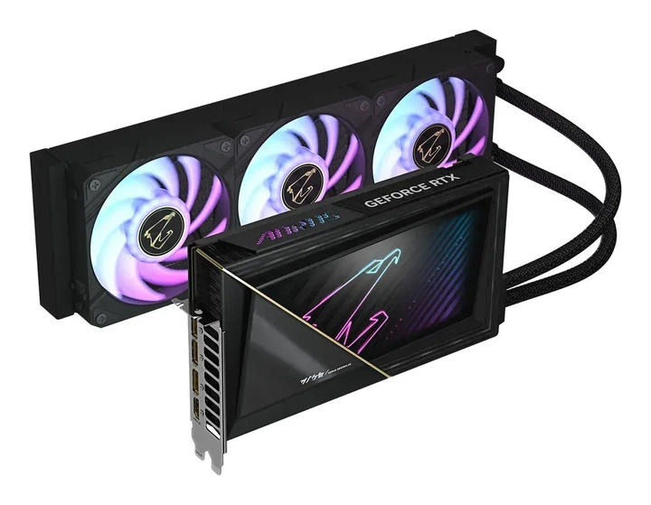 Відеокарта GIGABYTE AORUS GeForce RTX 5090 XTREME WATERFORCE 32G (GV-N5090AORUSX W-32GD) - зображення 2