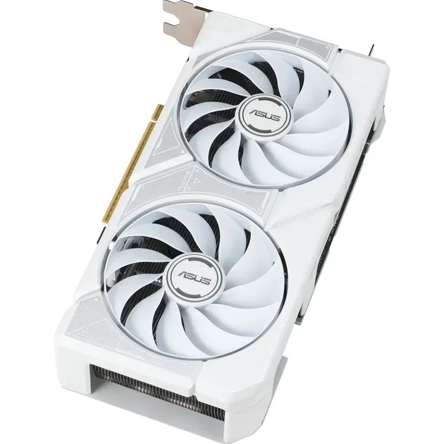 Видеокарта Asus Dual GeForce RTX 5060 Ti White OC (DUAL-RTX5060TI-O16G-WHITE) - Фото 5 Видеокарта Asus Dual GeForce RTX 5060 Ti White OC (DUAL-RTX5060TI-O16G-WHITE) - изображение 5