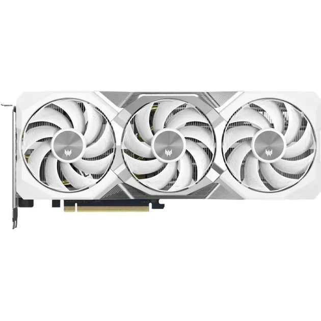 Видеокарта Acer Radeon RX 9070 XT Predator BiFrost OC White (DP.Z4FWW.P02) - Фото 2 Видеокарта Acer Radeon RX 9070 XT Predator BiFrost OC White (DP.Z4FWW.P02) - изображение 2
