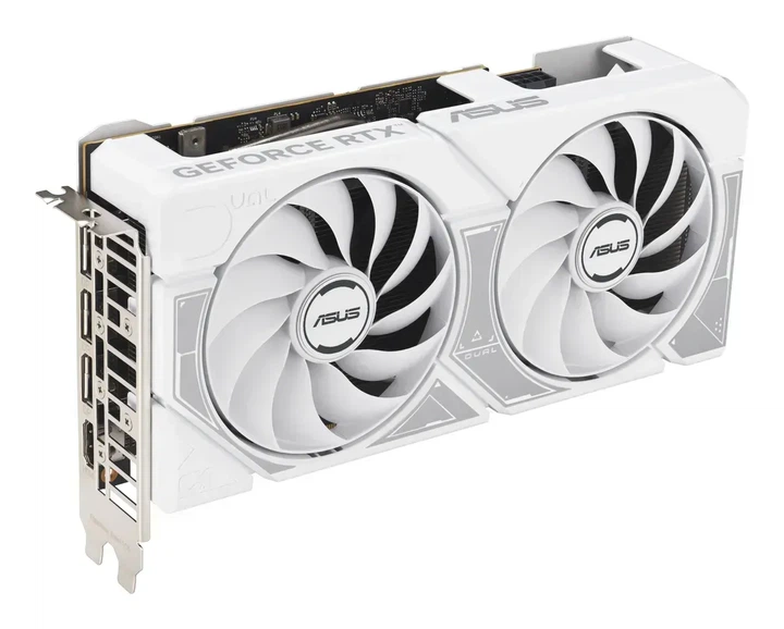 Відеокарта Asus Dual GeForce RTX 5060 OC White (DUAL-RTX5060-O8G-WHITE) - зображення 2