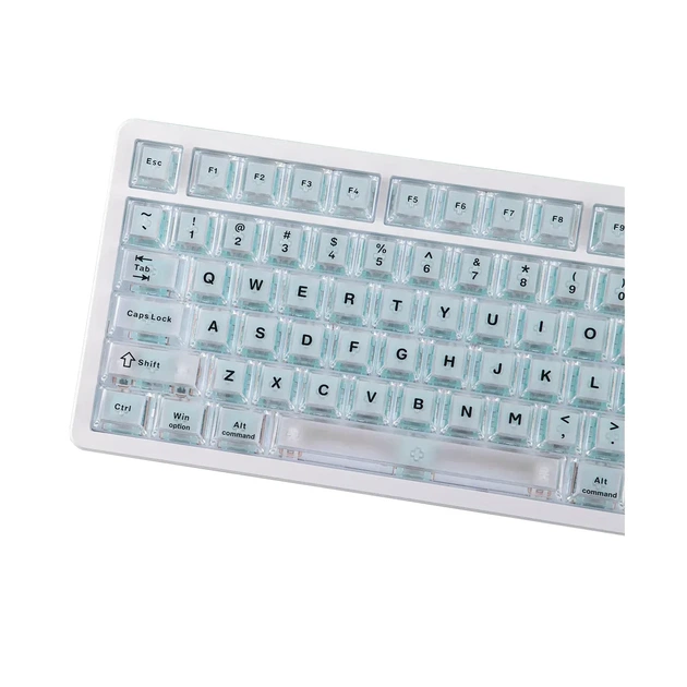 Бездротова магнітна клавіатура Epomaker HE75 V2 White, 75%, Hall Effect, Rapid Trigger, 8000 Гц, RGB, (2.4G/Bluetooth/USB) - зображення 6
