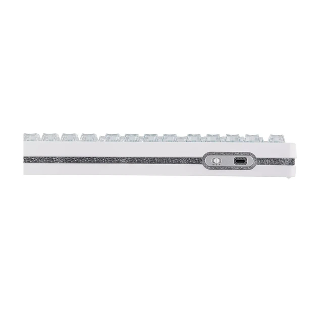 Бездротова магнітна клавіатура Epomaker HE75 V2 White, 75%, Hall Effect, Rapid Trigger, 8000 Гц, RGB, (2.4G/Bluetooth/USB) - зображення 8