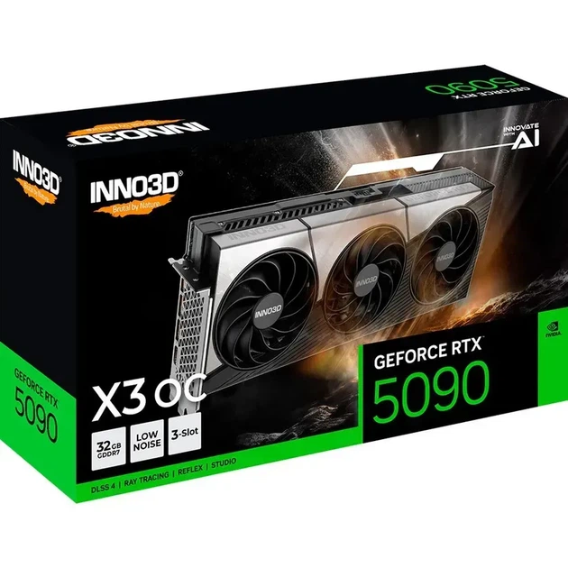 Видеокарта INNO3D GeForce RTX 5090 X3 OC (N50903-32D7X-17593928) - изображение 5