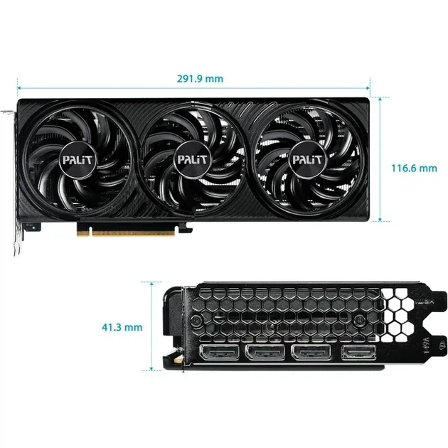 Видеокарта Palit GeForce RTX 5060 Ti Infinity 3 (NE7506T019T1-GB2061S) - Фото 11 Видеокарта Palit GeForce RTX 5060 Ti Infinity 3 (NE7506T019T1-GB2061S) - изображение 11