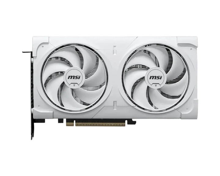 Видеокарта MSI GeForce RTX 5060 Ti VENTUS 2X OC WHITE PLUS (RTX 5060 Ti 16G VENTUS 2X OC WHITE PLUS) - Фото 2 Видеокарта MSI GeForce RTX 5060 Ti VENTUS 2X OC WHITE PLUS (RTX 5060 Ti 16G VENTUS 2X OC WHITE PLUS) - изображение 2