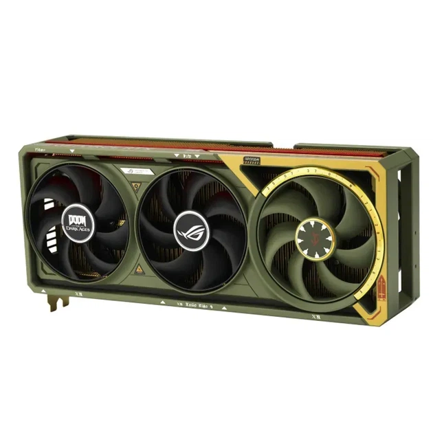 Видеокарта Asus ROG Astral GeForce RTX 5080 DOOM Edition OC (ROG-ASTRAL-RTX5080-O16G-DOOM-EDITION) - изображение 7