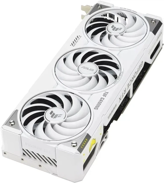 Видеокарта Asus TUF Gaming GeForce RTX 5070 Ti BTF White (TUF-RTX5070TI-16G-BTF-WHITE) - Фото 6 Видеокарта Asus TUF Gaming GeForce RTX 5070 Ti BTF White (TUF-RTX5070TI-16G-BTF-WHITE) - изображение 6