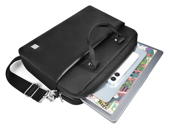 Сумка WIWU 14" Hali Laptop Bag Black (KOS_6976195091748) - изображение 7
