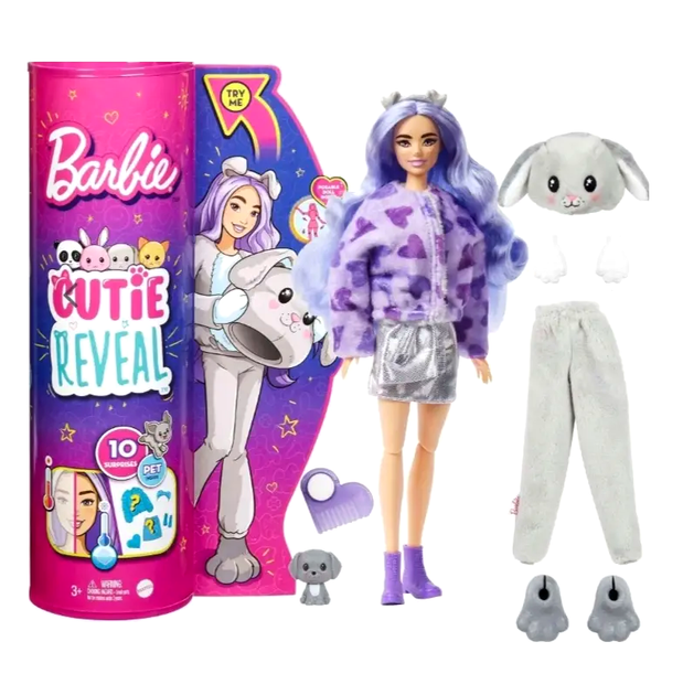 Кукла Barbie Cutie Reveal с сюрпризами для детей 29 см LS-2235 - изображение 7