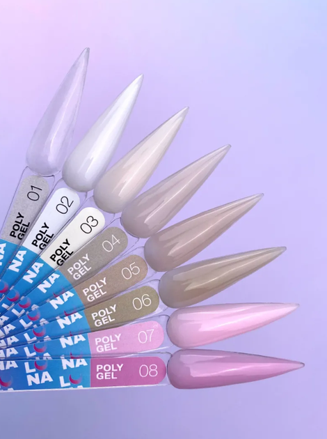 Полигель для наращивания Luna Poly Gel №4 30 мл - Фото 2 Полигель для наращивания Luna Poly Gel №4 30 мл - изображение 2