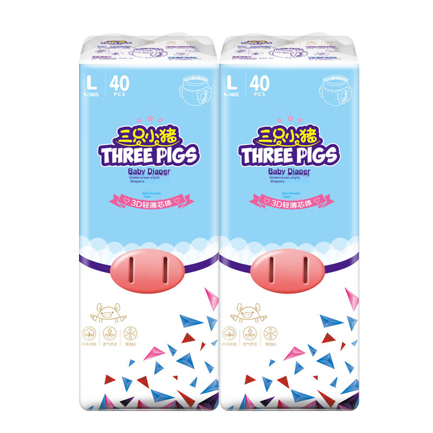 Подгузники-трусики Three Piggy 3D Ultra-Thin L, 80шт - Фото 6 Подгузники-трусики Three Piggy 3D Ultra-Thin L, 80шт - изображение 6
