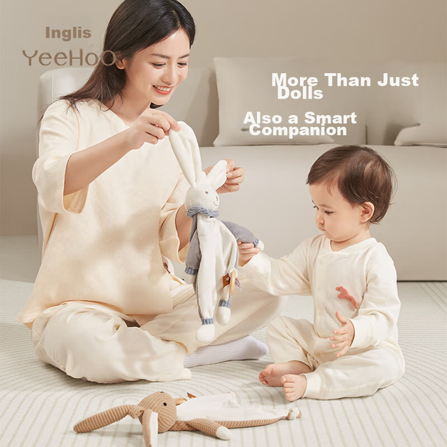 Одеяло YEEHOO Baby Comfort Blanket для новорожденных, съедобное, плюшевая игрушка, подарочное - изображение 8