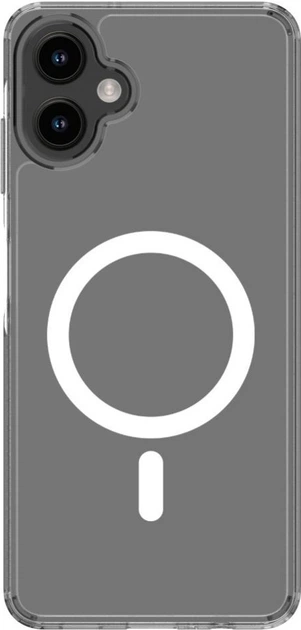 Чохол Evelatus Clear Case with Magnetic Transparent для Samsung Galaxy A06 5G Transparent (EVESAMA065CCMT) - зображення 2