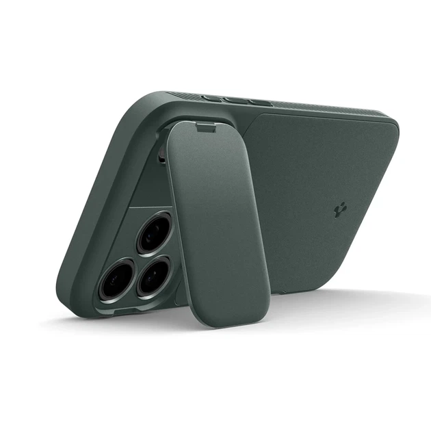 Чехол Spigen Optik Armor для iPhone 17 Pro Max Green with MagSafe (8800283310306) - изображение 7