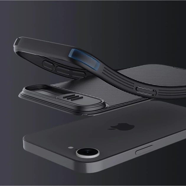 Чехол Nillkin CamShield Pro для iPhone 16e Black with MagSafe (6902048296046) - изображение 10