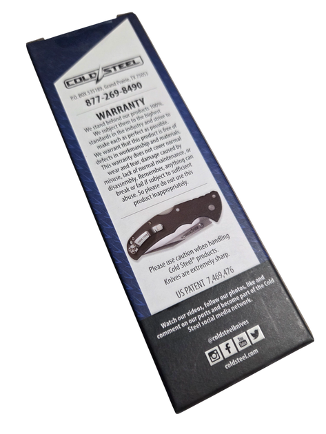 Кишеньковий ніж Cold Steel Code 4 CP S35VN - изображение 9