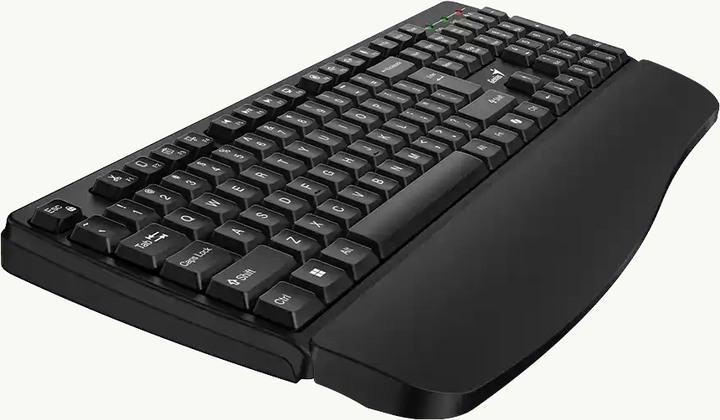 Клавіатура Genius KB-7123 Copilot Black (31320007403) - Фото 2 Клавіатура Genius KB-7123 Copilot Black (31320007403) - зображення 2