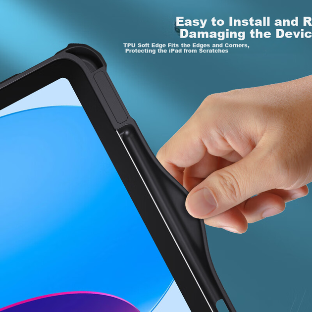 Чехол для планшета Apple iPad 11" 2025/10.9" 2022 Black - Фото 7 Чехол для планшета Apple iPad 11" 2025/10.9" 2022 Black - изображение 7