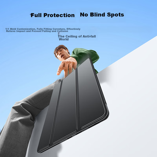 Захисний чохол UGREEN для Huawei MatePad 11.5S Dynamic Edition 2025/24, модель 11.5 дюймів, м'яка легка версія, тонкий шкіряний чохол із функцією Smart Sleep/Wake, чорний - Фото 7 Захисний чохол UGREEN для Huawei MatePad 11.5S Dynamic Edition 2025/24, модель 11.5 дюймів, м'яка легка версія, тонкий шкіряний чохол із функцією Smart Sleep/Wake, чорний - изображение 7
