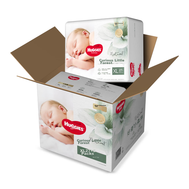 Подгузники-трусики Huggies Little Forest XL 27x2 (12-17кг), дышащие премиум - изображение 10