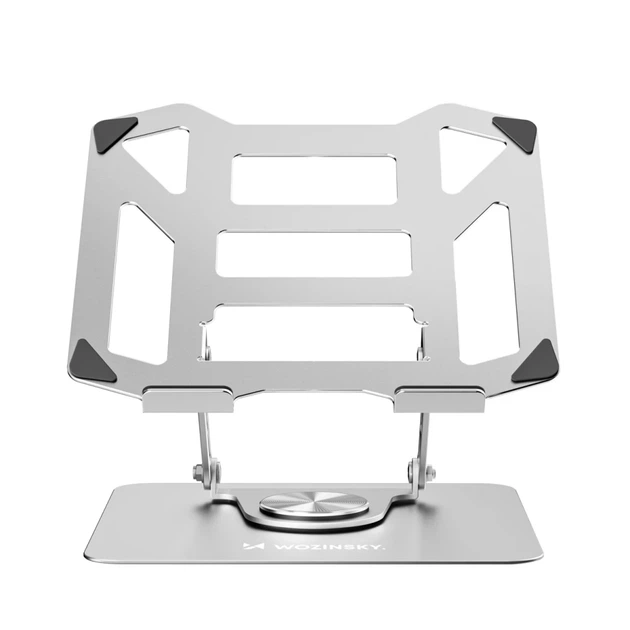 Підставка Wozinsky WDCX-X19-AB HardStand з обертанням 360° під ноутбук і планшет Silver (6942521200658) - зображення 4