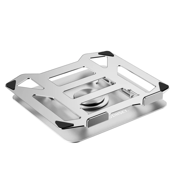 Підставка Wozinsky WDCX-X19-AB HardStand з обертанням 360° під ноутбук і планшет Silver (6942521200658) - зображення 5