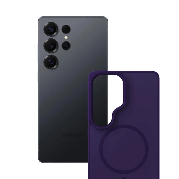 Чехол 3mk Smoke MagCase для Samsung Galaxy S25 Ultra Purple with MagSafe (5903108741354) - Фото 10 Чехол 3mk Smoke MagCase для Samsung Galaxy S25 Ultra Purple with MagSafe (5903108741354) - изображение 10
