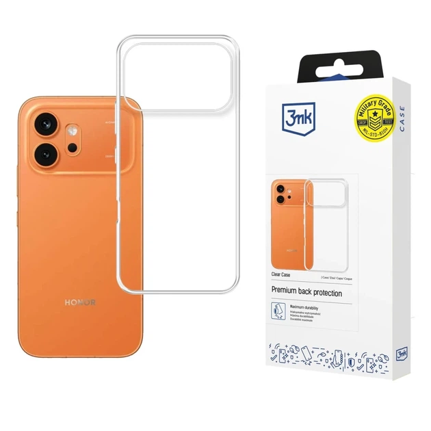 Чехол 3mk Clear Case для Honor 600 5G Transparent (5903108759113) - Фото 1 Чехол 3mk Clear Case для Honor 600 5G Transparent (5903108759113) - изображение 1