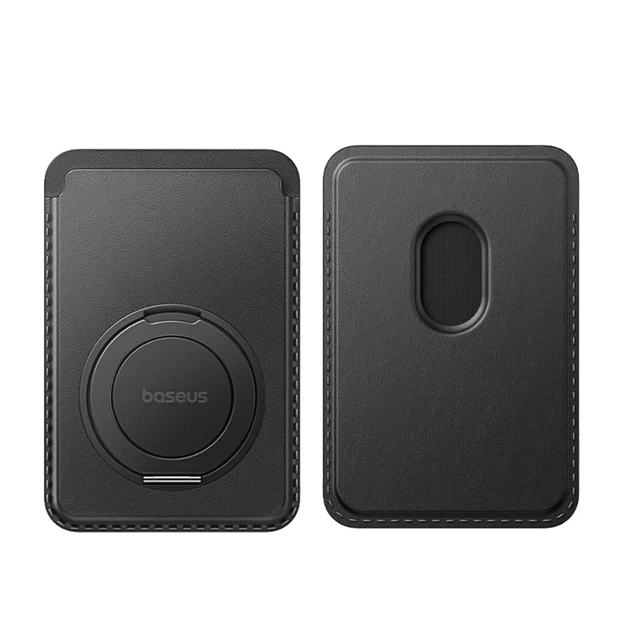 Кошелек Baseus MagPro 3 с подставкой Black with MagSafe (6932172690281) - изображение 4