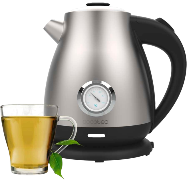 Електрочайник Cecotec Thermosense 620 Retro Steel - зображення 2