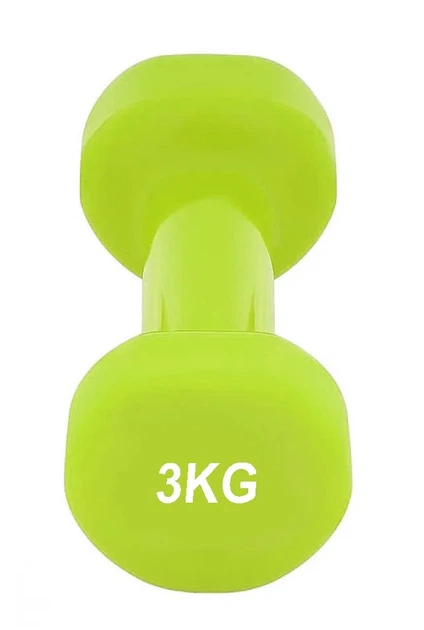 Гантель вінілова Active Point 3 кг Зелена - зображення 5