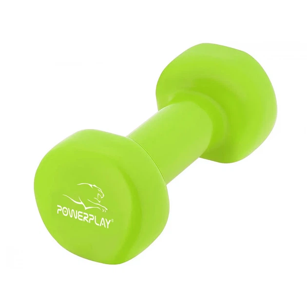 Гантель вінілова Active Point 3 кг Зелена - зображення 6