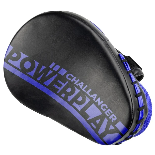 Боксерские лапы Active Point PU 22 см Синие Черные - изображение 7
