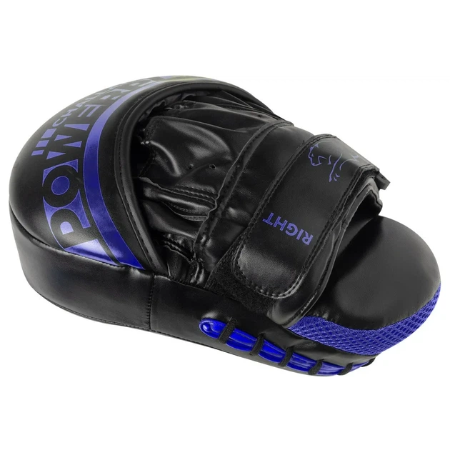 Боксерские лапы Active Point PU 22 см Синие Черные - изображение 8