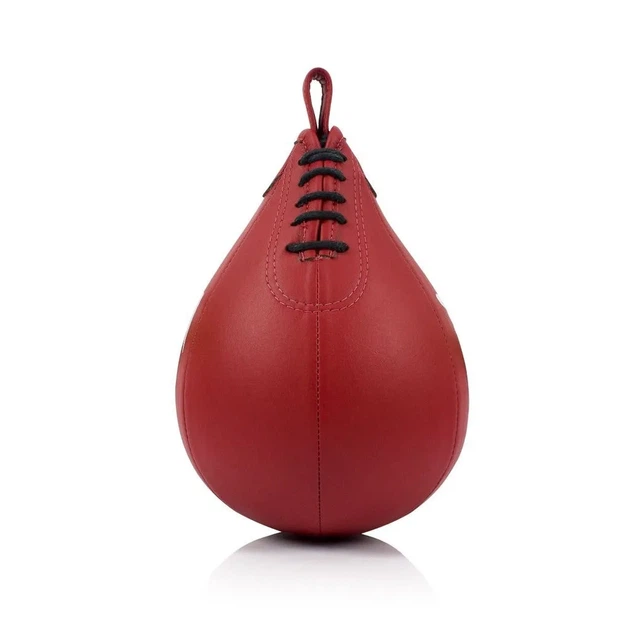 Пневмогруша боксерская Fairtex искусственная кожа 5 дюймов красная - изображение 3
