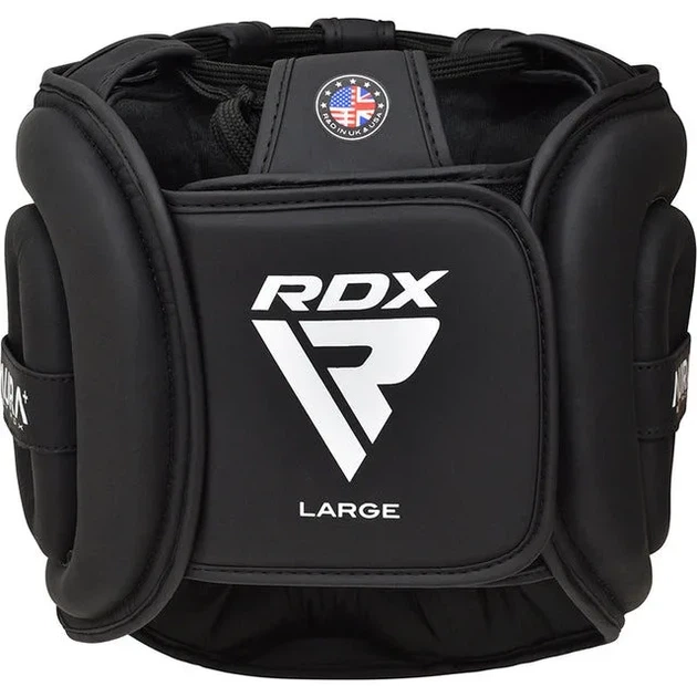 Боксерский шлем RDX PU-кожа XL Золотистый - изображение 4